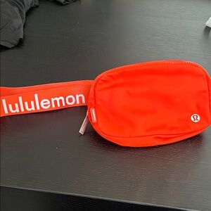 lululemon athletica Bright Red Crossbody Belt Bag